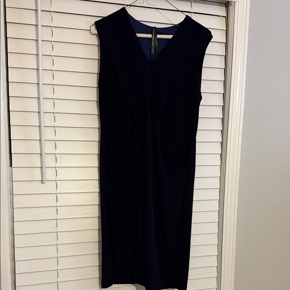 Marc New York Elegant Navy Midi Dress